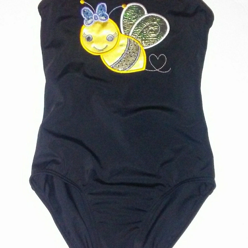 Small black balera dance leotard